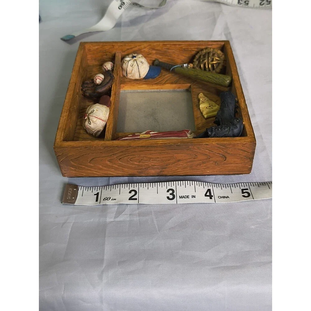Rivers Edge Go Team Player Baseball Picture Frame-3D (2.6